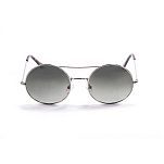 Ocean sunglasses 10.2 поляризованные солнцезащитные очки Circle Shiny Silver / Smoke