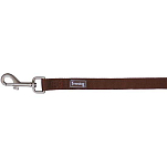 Freedog 10021512 Nylon Basic Поводок Коричневый Brown 15 mm x 120 cm