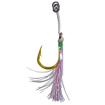 Asari ASHL-11/0 Heavy Fish Skin Luminous Assist Крюк Оранжевый Blue 11/0 