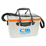 Colmic boxeva526 Сумка через плечо Hardcase 4030 White / Orange / Blue 47x32x30 45 x 30 x 29 cm