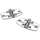 Купить Seachoice 50-34241 Utility 120 Opening Петля Серебристый Chrome Plated Zinc (2 pcs) 76 x 38 mm  7ft.ru в интернет магазине Семь Футов