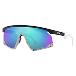 Oakley OO9280-0339 BXTR Prizm Солнцезащитные Очки Matte Black Prizm Sapphire/CAT3