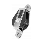 Блок одношкивный направляющий HOLT HT92318 Ø39мм 135/820кг для троса до Ø10мм горизонтальный из нержавеющей стали AISI316 и ацетали