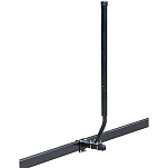 Tiedown engineering 241-86568 Поддержка плавающей направляющей Серебристый Black