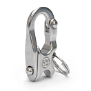 Скоба из нержавеющей стали с предохранительной защелкой / Длина: 110 мм