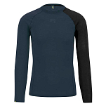 Karpos 2531050-201-M Базовый слой с длинным рукавом Dinamico Merino 130 Голубой Midnight / Black M