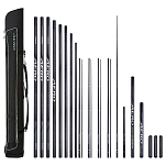 Shimano fishing AEPRO130P Aero Pro Competition Полюс Стержень Серебристый Black 13.00 m