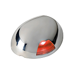 Бортовой огонь светодиодный Sea-Dog 112,5° 12/24В красный свет из нержавеющей стали AISI316, AISI304 для судов до 20м, Osculati 11.051.01