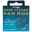 Купить Drennan HNHCFD014 Carp Feeder Hair Rigs Связанные Крючки Серебристый 14 7ft.ru в интернет магазине Семь Футов