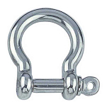 Euromarine 007823 A4 Лира Кандалы 2 единицы Серебристый Grey 6 mm