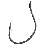 Mustad 10559AP-TX-2/0-6A Apex Wide Dropshot Крючки С Одним Глазком Серебристый TitanX 2/0