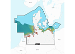 Navionics MSD/17P+_REGULAR-Platinum+ Дания и Германия, северное и польское побережья / 17P+ / NPEU077R / Regular / Версия: SD/Микро-SD