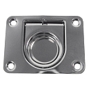 Купить Forniture nautiche italiane 5050108 Anti Ручка с пружиной из нержавеющей стали с вибрацией Серебристый Silver 65 x 56 mm  7ft.ru в интернет магазине Семь Футов
