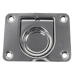 Forniture nautiche italiane 5050108 Anti Ручка с пружиной из нержавеющей стали с вибрацией Серебристый Silver 65 x 56 mm 