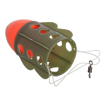 Carp expert 79660006 Mini Ракетный питатель Серебристый Green