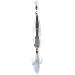 Ilba 7022535251118 Ложка-приманка Ondulante Dentex Feather 1 Silver