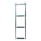 Купить Forniture nautiche italiane 3030319 3 Шаги Телескопический Нержавеющая сталь Сталь Лестница Серебристый Silver 7ft.ru в интернет магазине Семь Футов