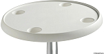 Столешница круглая из белого композитного материала 610 мм, Osculati 48.417.50