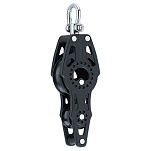 Harken 2656 Carbo Fiddle With Becket 40 mm Черный  Black / Silver