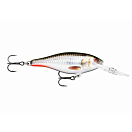 Купить Rapala RA5821134 Приманка Shad Rap Floating 9 Cm Белая White / Black / Red 9 cm  7ft.ru в интернет магазине Семь Футов