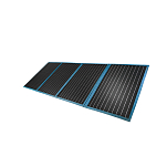 Панель солнечная портативная монокристаллическая Libhof SPF-4120 1500х550х5мм 120Вт 18В синий/черный