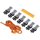 Купить Jobe 489922010 пряжка Tail with 133cm bungee cord Orange / Black 15x15x5 7ft.ru в интернет магазине Семь Футов
