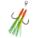 Купить Mustad J-ASSIST6-OR-6-2 Micro Worm Double Jigging Вспомогательный крючок Многоцветный Orange 6  7ft.ru в интернет магазине Семь Футов