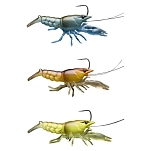 Live target LCR60SK378 Мягкий приманка Live Craw Slow Sinking 63 mm Chartreuse Pumpkin