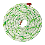 Трос LUPES LS 10мм бело-зелёный_50м Kaya Ropes 207010WG_50