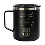 Runbott 972195 термос Fcb male signatures 400 ml Серебристый Black