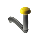 Купить Ручка для лебедок Lewmar One Touch Power Grip 29140042 200мм с фиксатором из кованого алюминия 7ft.ru в интернет магазине Семь Футов