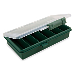 Lineaeffe 6631310 Transparent Cover коробка Зеленый Clear / Green 16.5 x 9 x 3 cm 