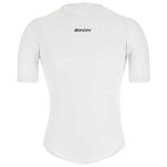 Santini BM001GLLDELTA-BI-XL Базовый слой с коротким рукавом Delta Cooling Белая White XL