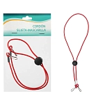 Atosa 68876 Лента для крепления маски 65 cm Красный Red