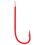 Asari A025RS-4 Shonan Kisu Крюк Красный  Red (25 pcs) 4 