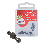 Carp expert 79032610 Feeder Длинные быстрые зажимы для свинцов Бесцветный Green