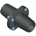 T-h marine 232-ILS1500DP Inline Шпигат подходит 1-1/2´´ Черный