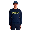Купить North sails 691004-0802-7 Толстовка с капюшоном 691004 Graphic Голубой Navy Blue 3XL 7ft.ru в интернет магазине Семь Футов