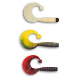 Magic trout 3276107 Curly B-Bobbles 42 Mm 1.1g Многоцветный Garlic / Blue / White