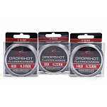 Korum KSN/F1 Snapper Drop Shot Фторуглерод 50 M Красный Red 0.190 mm 