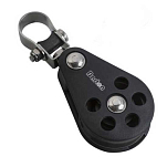 Barton marine 66652 T4 Подсвечник на стойке с одним шкивом Серебристый Black 54 mm