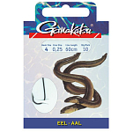 Gamakatsu 140117-00600-00022-00 Booklet Eel 5013F Палатка Крюк 0.220 мм Черный NS Black 6 