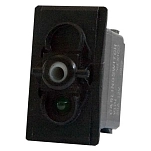 Pros npe-611-npe On-On-On DC LI переключатель 24V Green 20x10x5 Double Pole