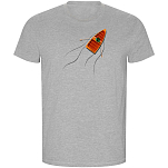 Kruskis CA66900358K202 Футболка с коротким рукавом Rowing Boat ECO Серый Heather Grey L