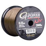 Gamakatsu 005141-00018-00000-00 G-Power Плетеная леска 2000 м Зеленый Moss Green 0.180 mm 