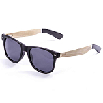 Ocean sunglasses 50600.1 Деревянные поляризованные солнцезащитные очки Beach Frame Black-Arms Wood White-Black/Smoke Frame Black-Arms Wood White-Black / Smoke/CAT3
