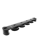Spinlock T38/4 4 Sheave Deck Organiser 38 Mm Поддержка шкива Черный Black