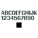 Купить International letterfix 5959001C C Наклейки с буквами Черный Black 150 mm  7ft.ru в интернет магазине Семь Футов
