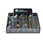 Preston innovations P0050032 Absolute Widow Фидер в клетке Золотистый Dark Green