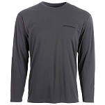 Grundens 462748 Футболка с длинным рукавом Bass Серый Dark Grey S